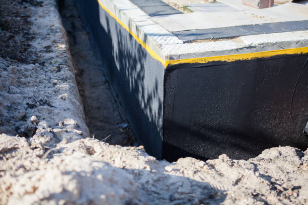 Professional Waterproofing technician working in Hinsdale, IL
